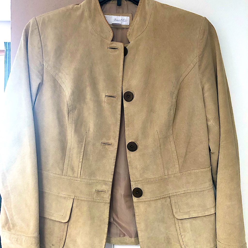 Suede Carmel Jacket - Marshall Fields Size 12